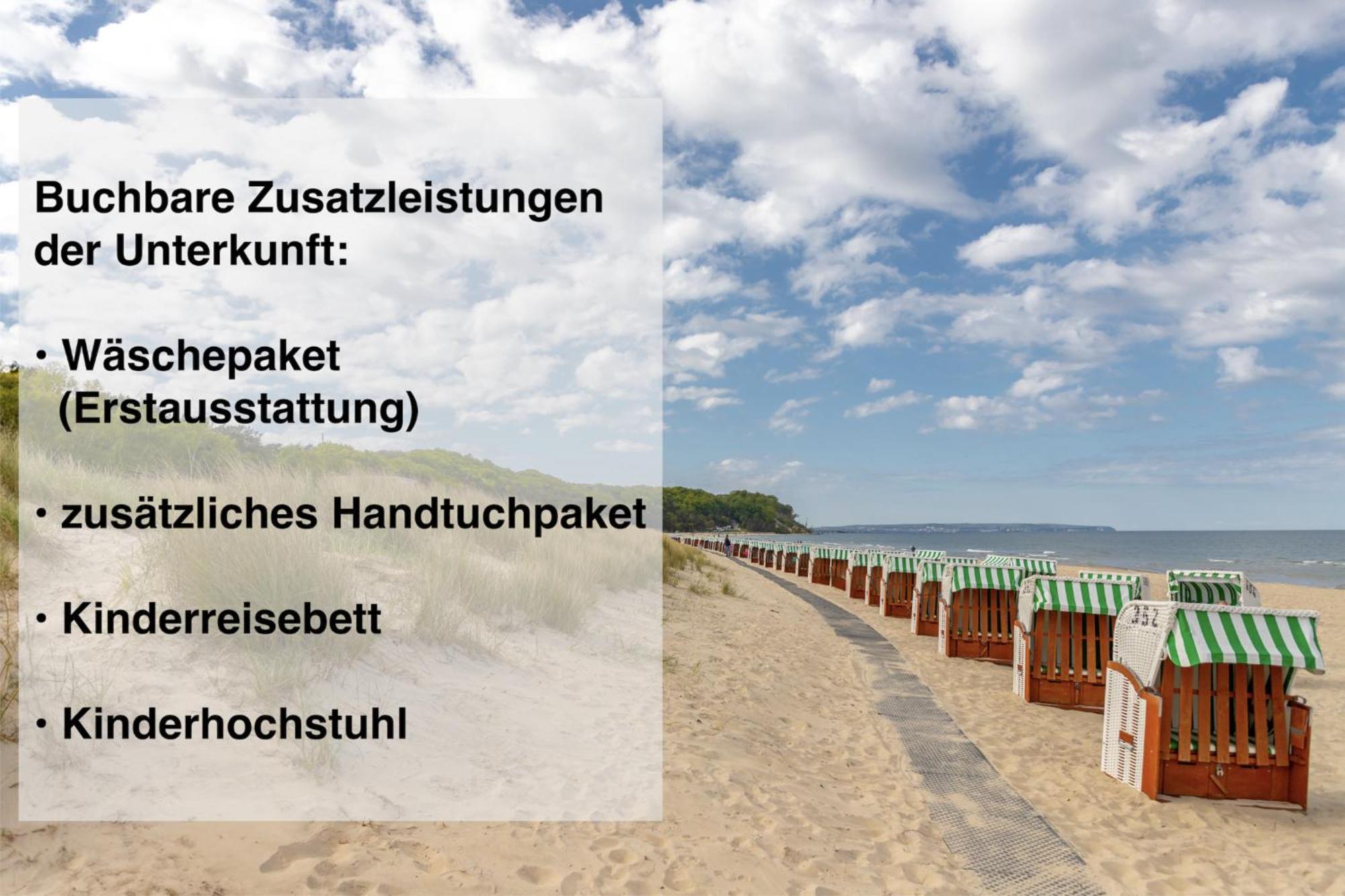 Ferienwohnung Strandgefluester ゼリン エクステリア 写真